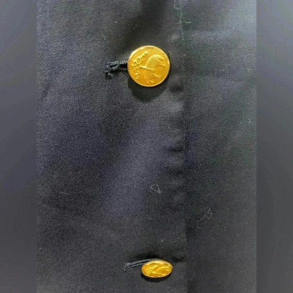 Brooks Brothers Navy Blue Wool Suit Blazer Sz 6 - Picture 4 of 8